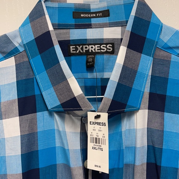 Men’s Express Dress Button down shirt - Picture 2 of 5